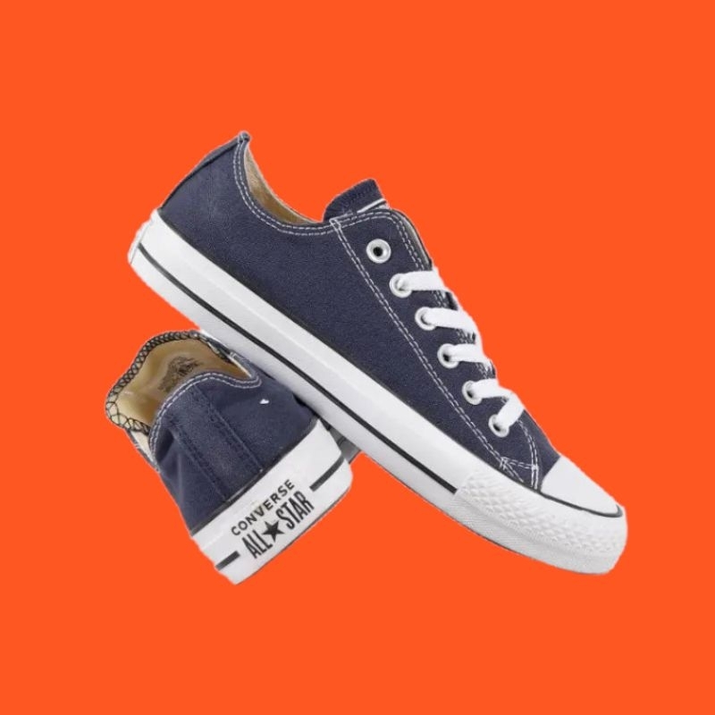 [BISA COD] CONVERSE CLASSIC LOW NAVY PREMIUM