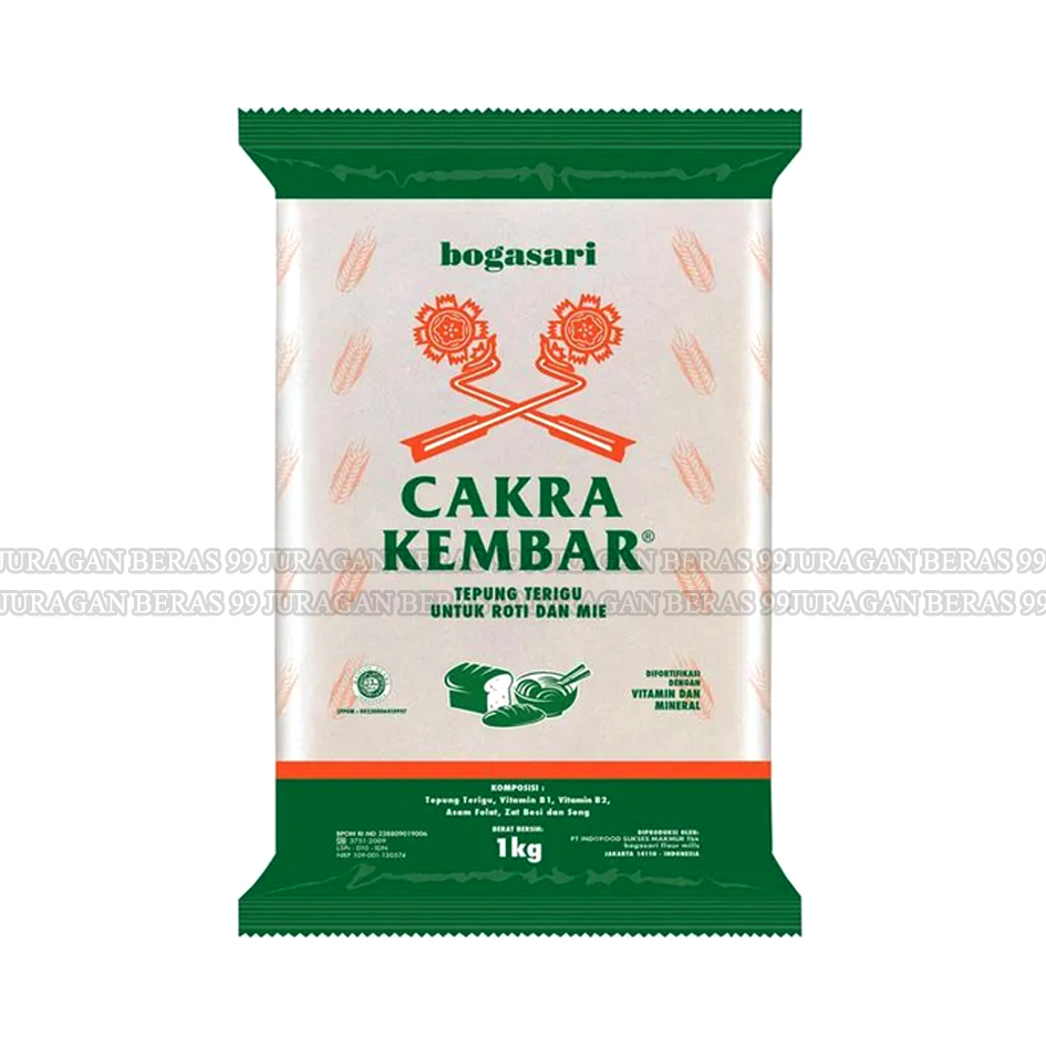 

Tepung Cakra Kembar Ekonomis 1kg