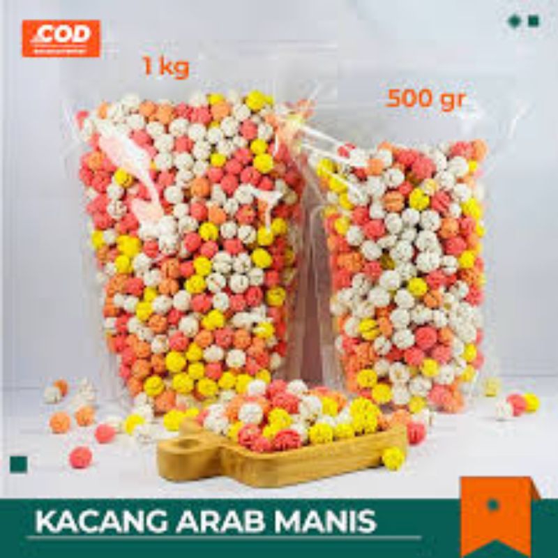 

Kacang Arab Manis Kembang Goyang Fresh 1 kg Exp 2026