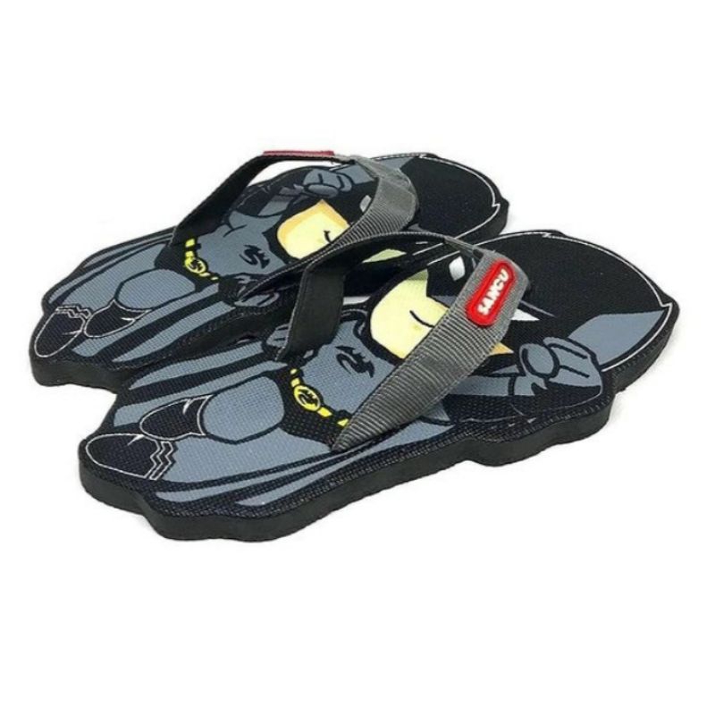 Sancu Sandal Anak Laki-Laki / Remaja Sandal Karakter Bat