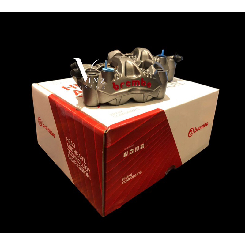 Kaliper Brembo GP4RS Kanan Pitch 108 MM // Original By Brembo Brakes // Kaliper Brembo Pitch 108 MM 