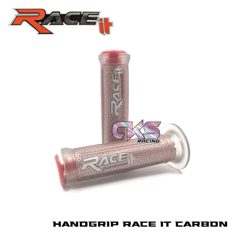 Handgrip Grip Handfat Model Harris Race It Carbon NMAX BAET VARIO MIO PCX UNIVERSAL BISA SEMUA MOTOR