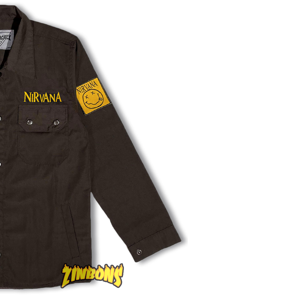 JAKET SEMI PARKA NIRVANA JAKET PRIA TRUCKER SEMI PARKA