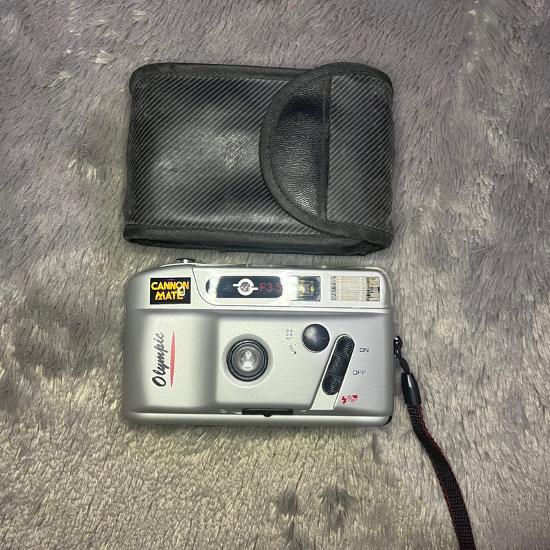 KAMERA ANALOG/ KAMERA JADUL CANNON MATE OLYMPIC F3.5 RARE ITEM