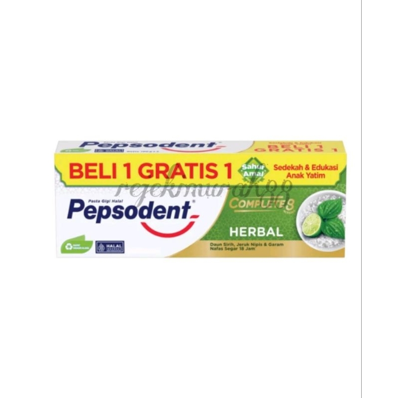 Pepsodent Herbal 190g