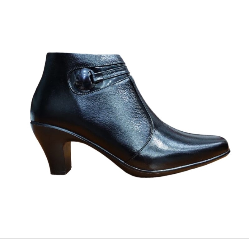 Sepatu Boots Wanita/Sepatu Kulit Asli/Sepatu Boots Kulit Scorpion 13503