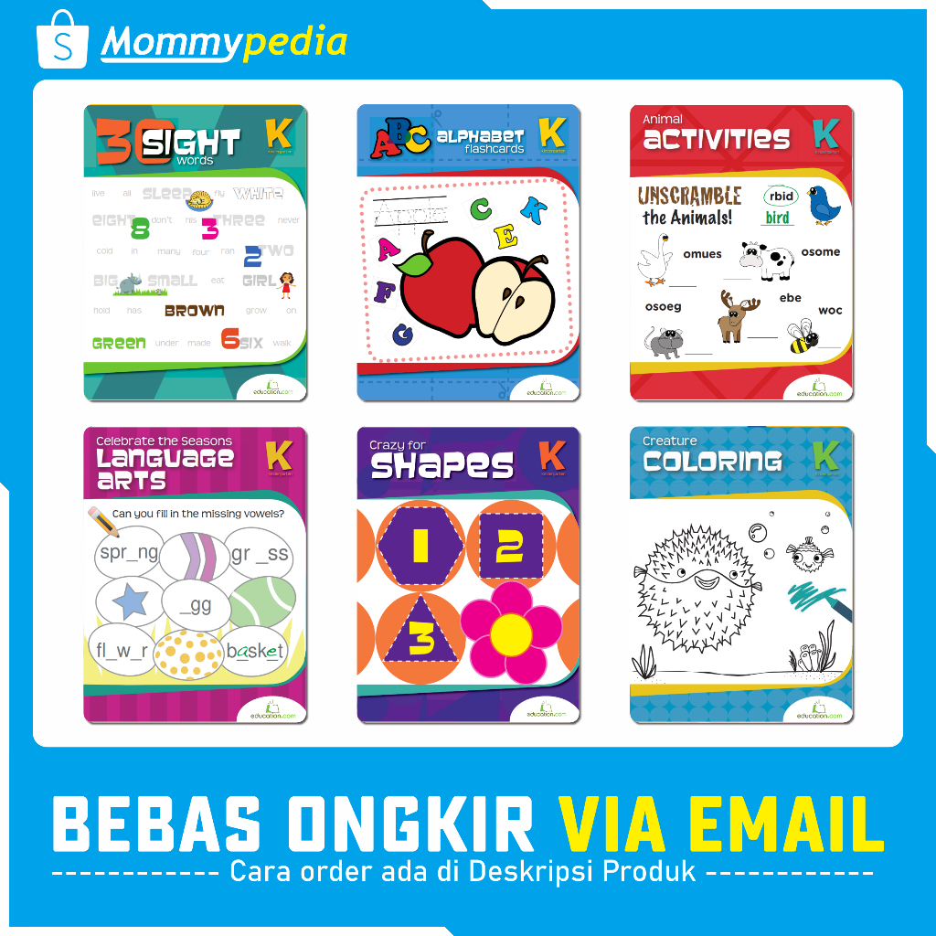 

MOMMYPEDIA - Kumon Series for Kindergarten (English)