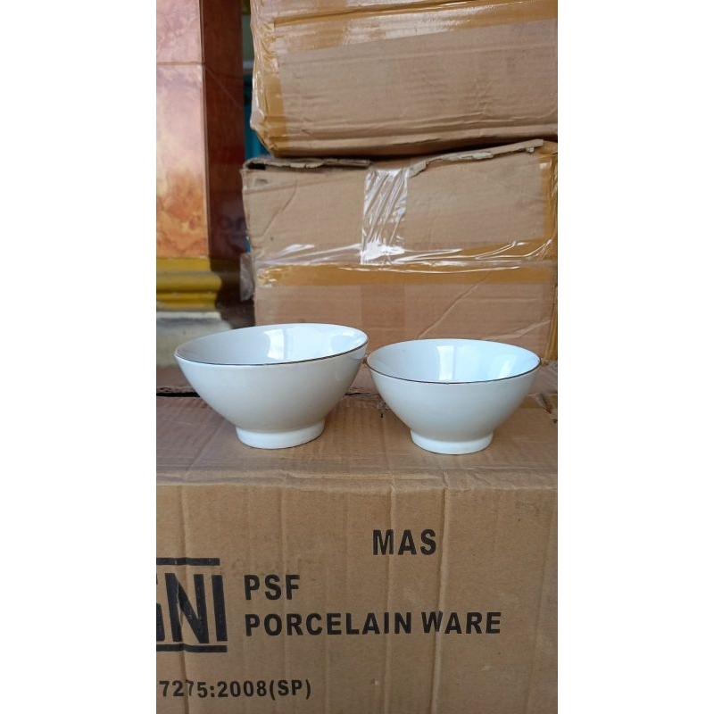 mangkok soto/mangkok soup/mangkok es cendol/buah/mangkok keramik 5inch/4, 5inch