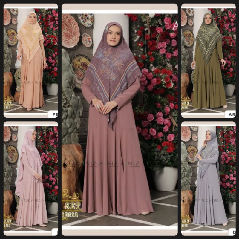Hanggia Set by Arniz/Hanggia Set Syari by Arniz/Hanggia syari by Arniz /Arniz Collection/Arniz Terba