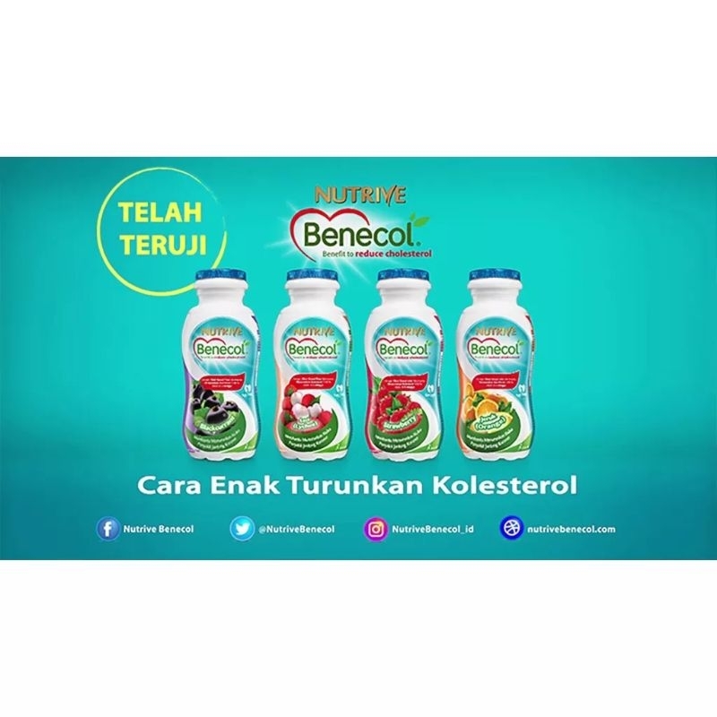 

NUTRIVE BENECOL 6 x 10ml Menurunkan kolestrol