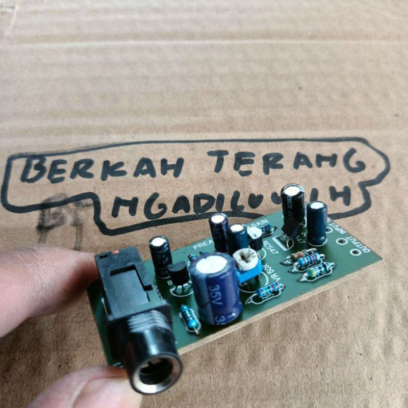 Pream mic high gain GM-2250