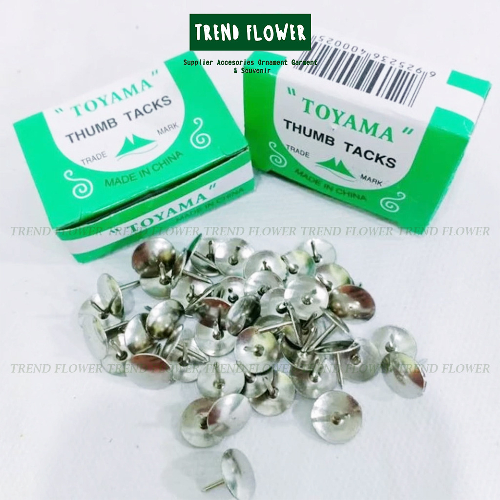 

Paku Payung 1 box - Thumb Tacks Pine