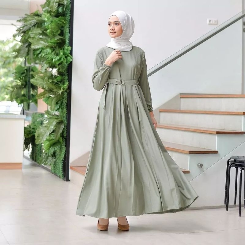 Mahya Dress Gamis Wanita muslim Fit To XL