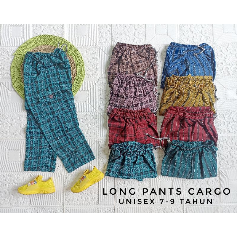 Celana Jogger Cargo Anak