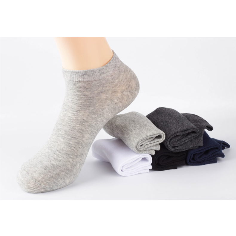 Kaos Kaki Pergelangan Kaki 100% Katun Kualitas Tinggi