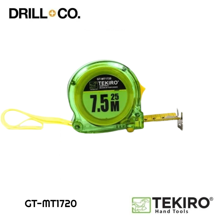 TEKIRO METERAN 7,5 METER TRANSPARAN GT-MT1720