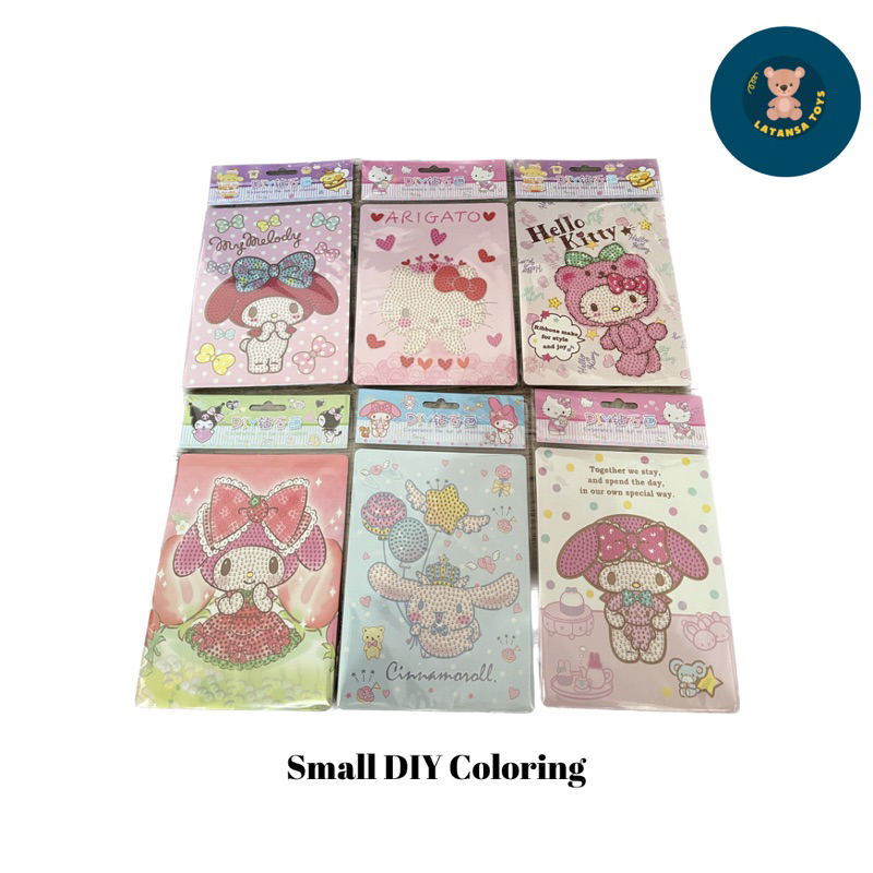 

Coloring Diamond Painting DIY For Kids