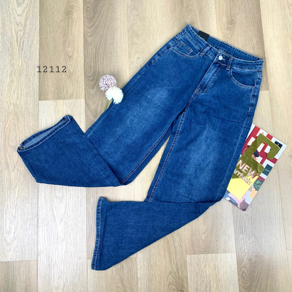 12112 CELANA JEANS KULOT ALNZ SLIT SAMPING 8012 SIZE M-2XL PREMIUM WANITA CELANA PANJANG KULOT JEANS