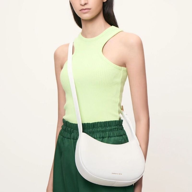 CK Curved Shoulder Bag