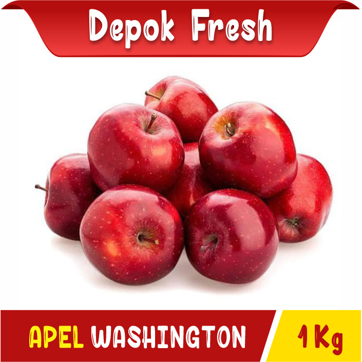 

BUAH APEL MERAH WASHINGTON / APLE IMPOR WASINGTON