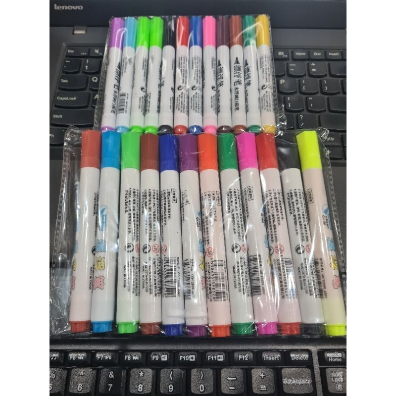 

spidol ajaib magic pen water anti air 12pc spdol Big apung