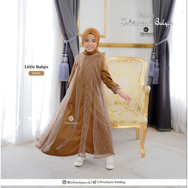Little Balqis Gamis Anak by Urfimutiyaro