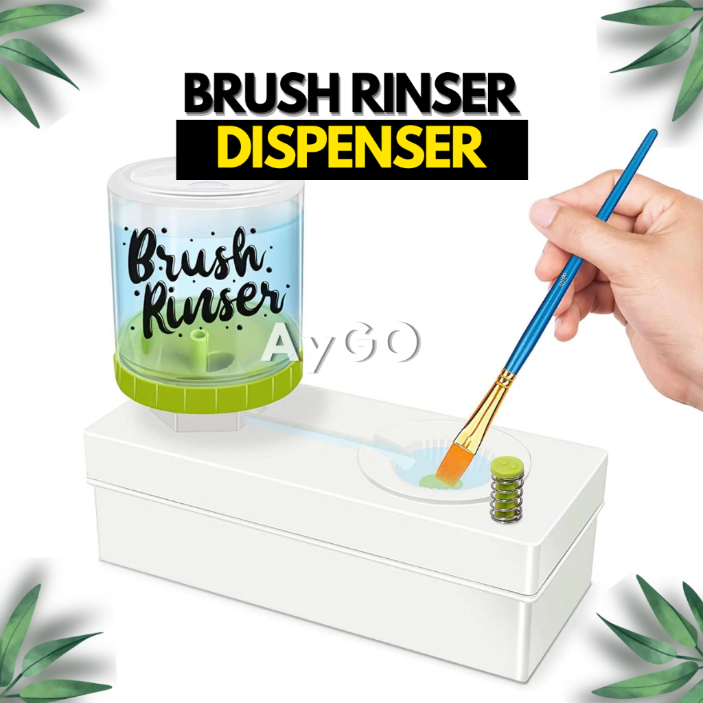 

BRUSH RINSER PAINT / BRUSH CLEANER / DISPENSER PEMBERSIH KUAS LUKIS / PENCUCI KUAS