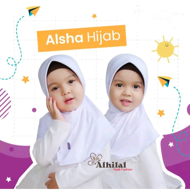 HIJAB BAYI TALI SERUT KANIA ( 3 BULAN - 2 TAHUN ) JILBAB ANAK BAYI TERBARU