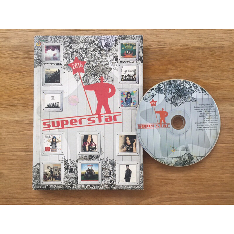 CD kompilasi indonesia: SUPERSTAR 2014