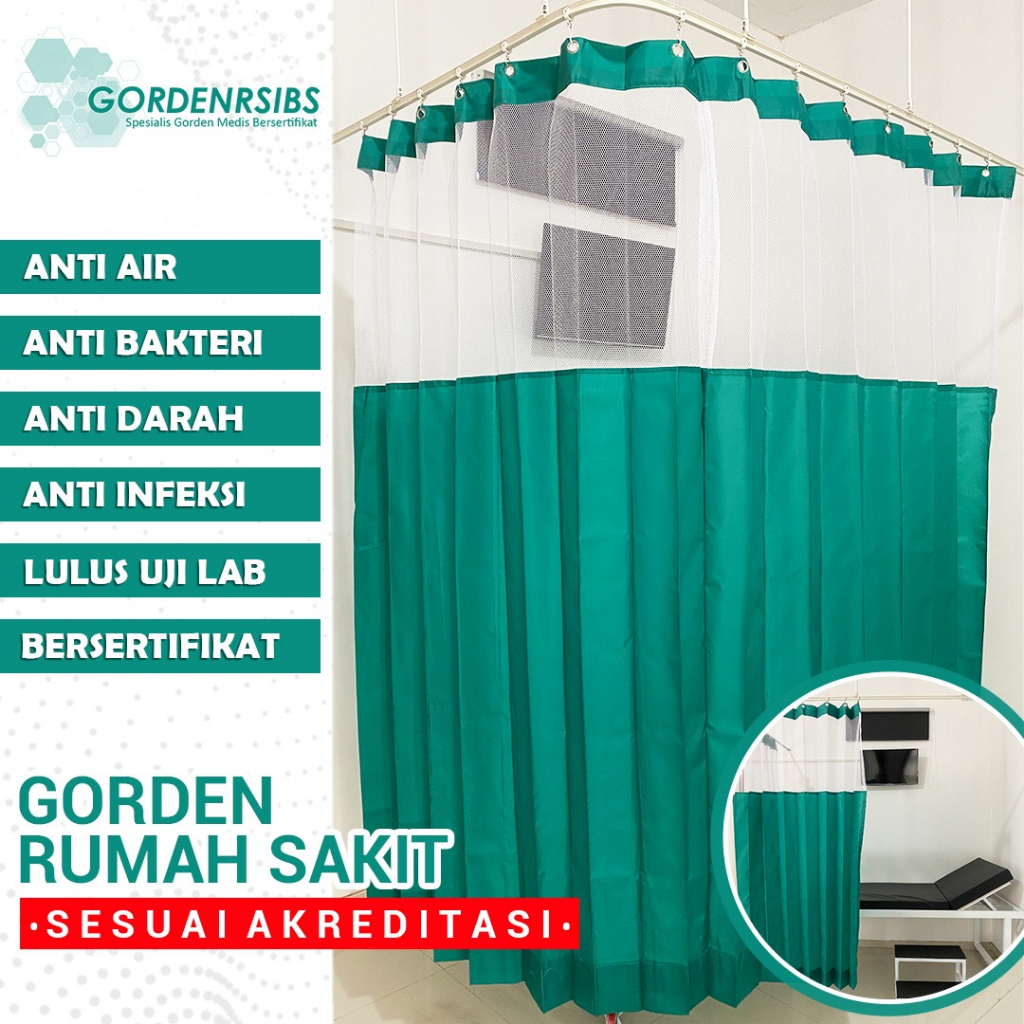 GORDEN PLASTIK UNTUK RUMAH SAKIT-MODEL TIRAI RUMAH -BENTUK TIRAI PEMBATAS RUMAH SAKIT