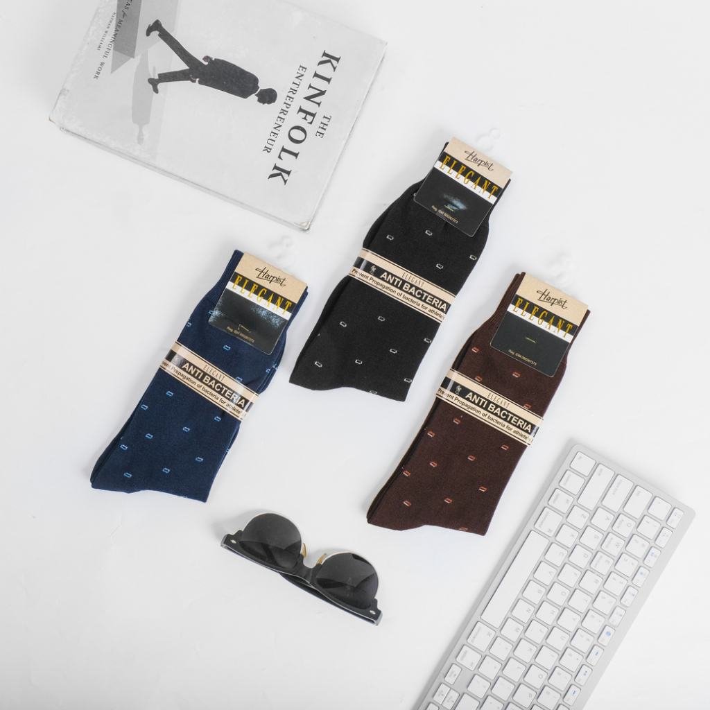 HARPIST - Kaos Kaki Formal Pria Harpist Elegant Anti Bacteria