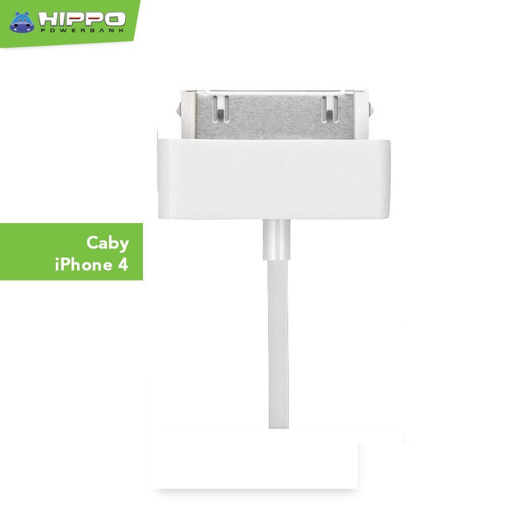 Hippo Kabel Data Caby Iphone 4 200 CM Data Cable Charger USB