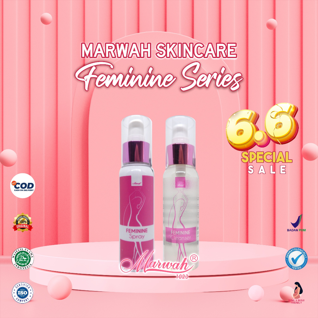 Marwah Feminine Cleanser &amp; Feminine Spray