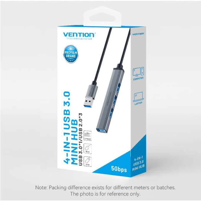 Vention High Speed USB 3.0 Hub for Windows Mac Linux Extention Port