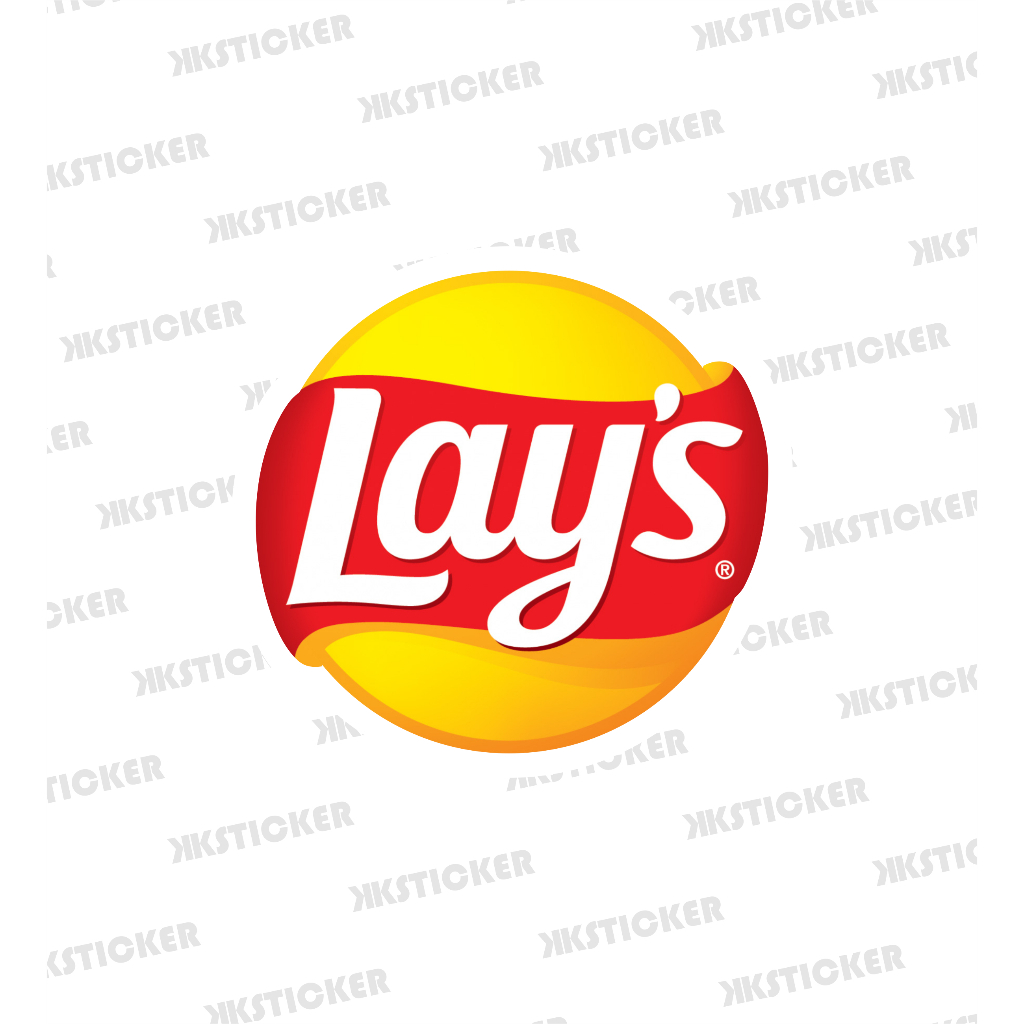 

Sticker Lay's | Stiker Vinyl Anti air + Laminasi