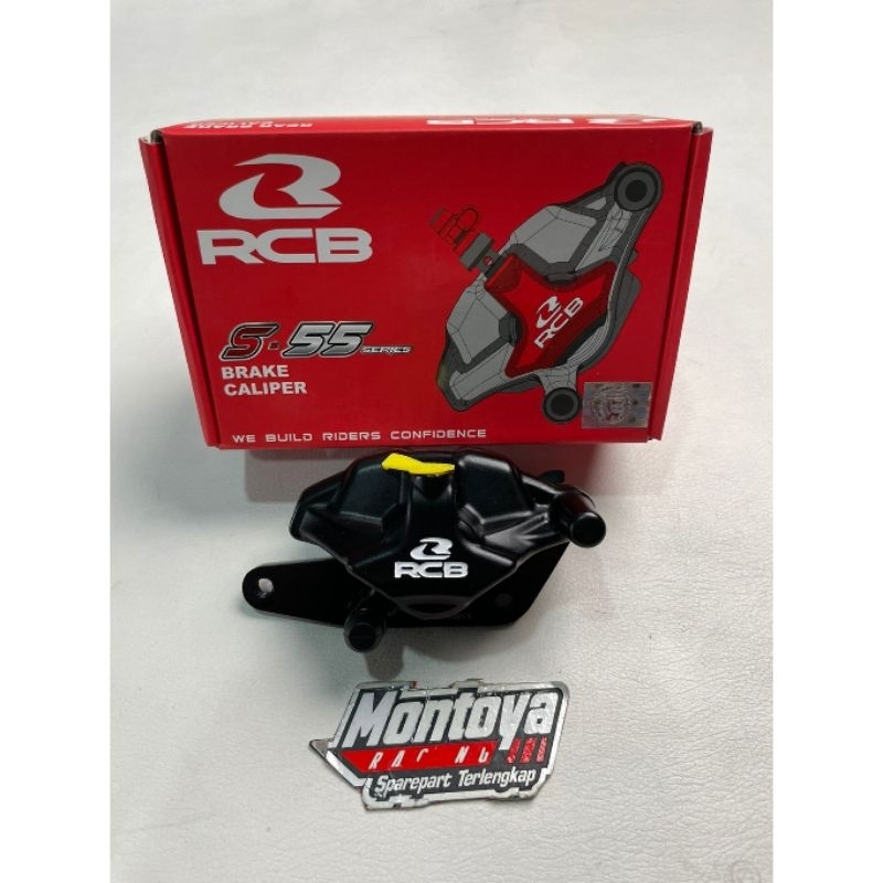 KALIPER RCB RACING VARIO 160 S55 HITAM