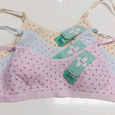 Miniset kait remaja bra remaja bh remaja busa nempel tipis kait 2 tanpa kawat halus lembut anak perempuan remaja dewasa