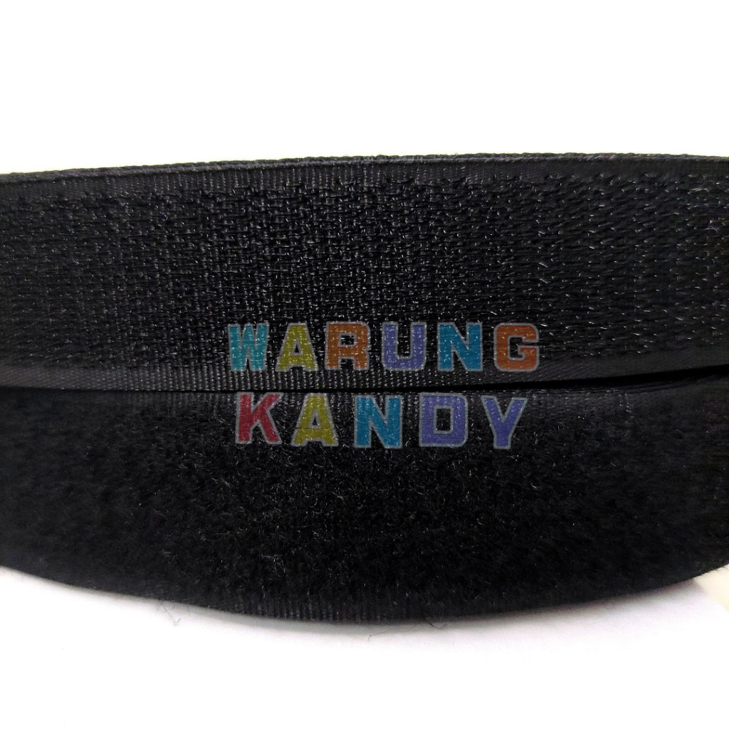 Velcro / Prepet 1&quot; Hitam