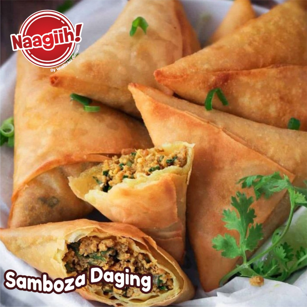 

SAMBOZA DAGING NIKMAT CABAI HIJAU (50 PCS)