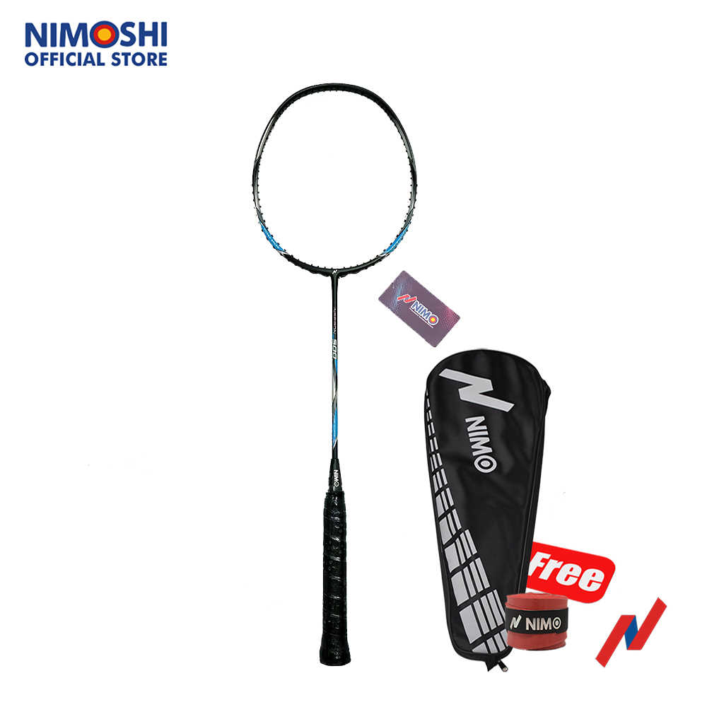 NIMO Raket Badminton INSPIRON 500 + Gratis Tas & Grip Wave Pattern