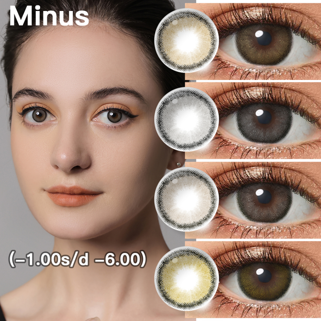 Magister Softlens Minus 14mm (-1.00 s/d -6.00) lensa kontak warna Magister Lens softlens min