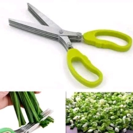 

Gunting 5 Lapis Gunting Serba Guna Stainless 5 Ply Scissors AD1024J