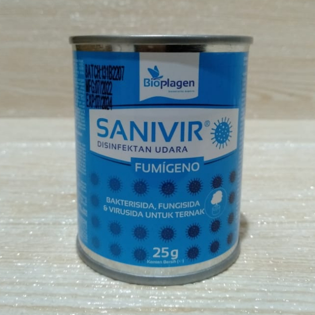 Sanivir Disinfektan Udara 25gr Fumigeno Smoke Bioplagen