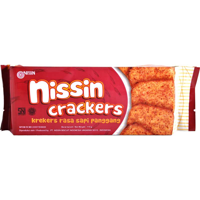 

NISSIN Crackers Rasa Sapi Panggang 115 g