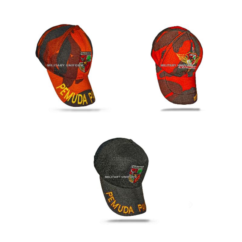 topi pemuda pancasila bordir