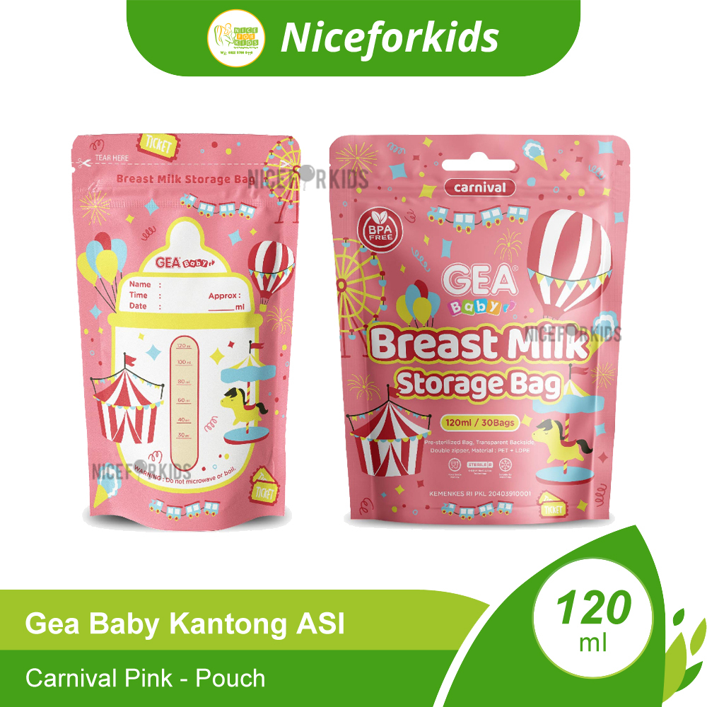 GEA Baby Kantong ASI / Kantong ASI 120 ml  Plastik ASI