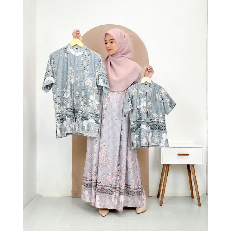 Baju koko Maxmara couple Dewasa anak 3-8 Tahun