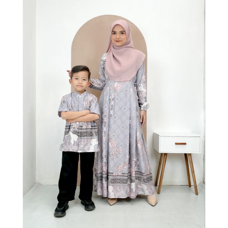 Baju koko Maxmara couple Dewasa anak 3-8 Tahun