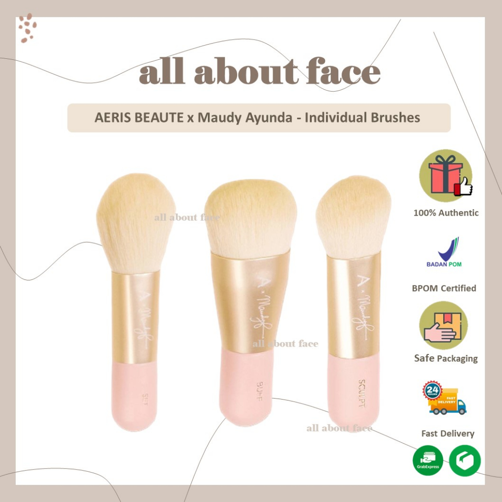 AERIS BEAUTE x Maudy Ayunda - Individual Brushes | Aeris Maudy Brush ORIGINAL