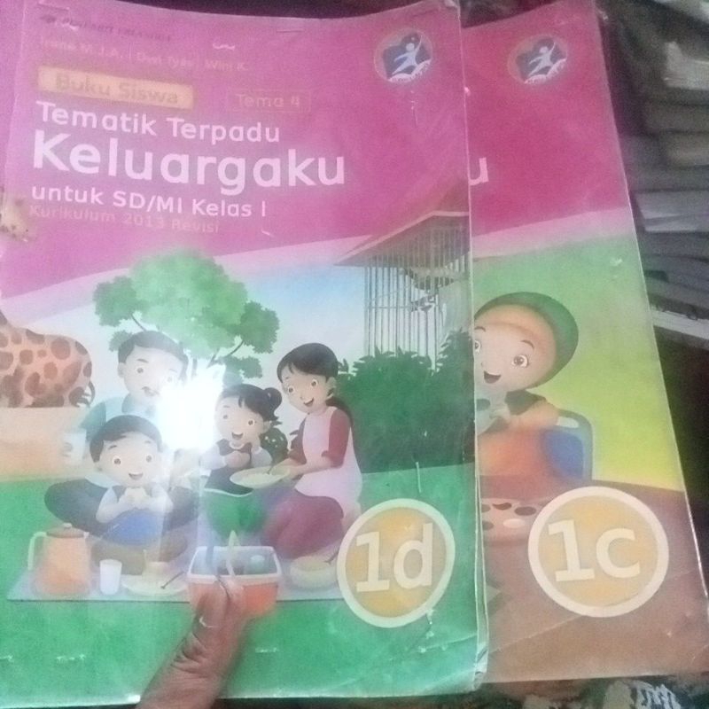 buku tematik kelas 1 1 c dan 1 d